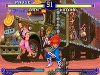 une photo d'Ã©cran de Street Fighter Alpha 2 sur Nintendo Super Nes